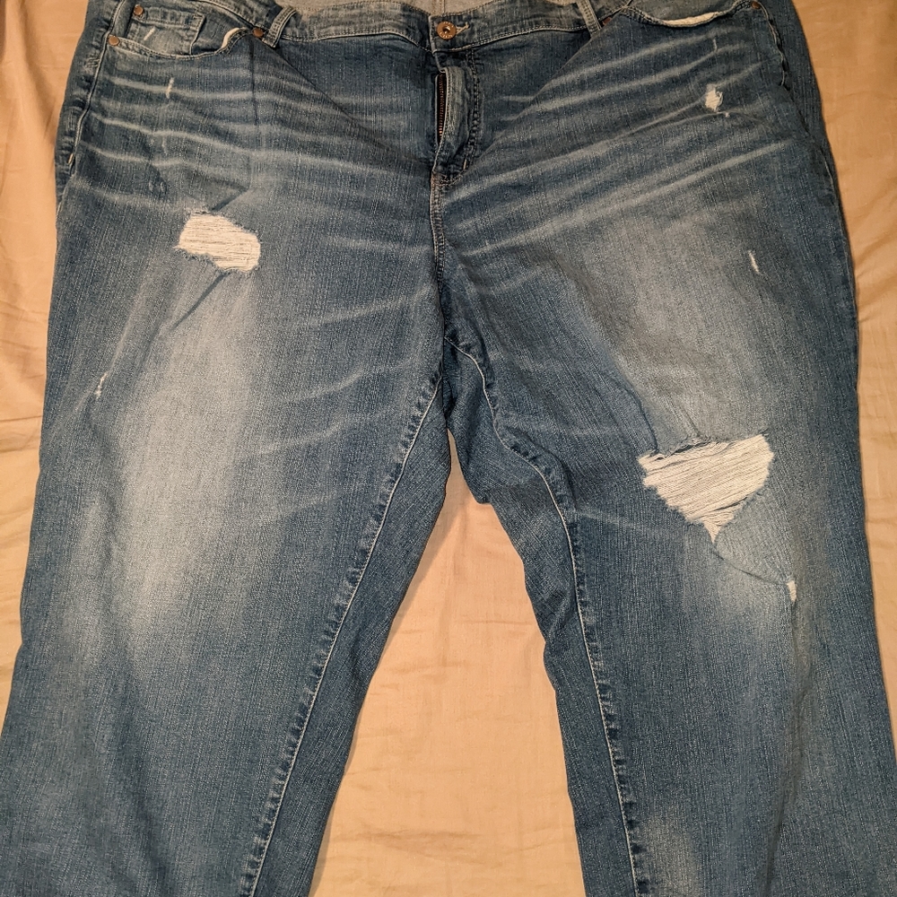(1) pair blue jean pants